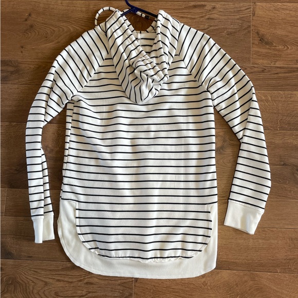 Maurices XS Striped Sweatshirt Dress - Picture 4 of 5